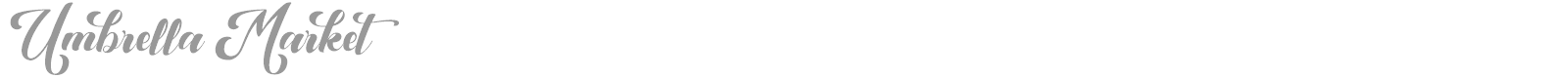 Umbrella Market font preview